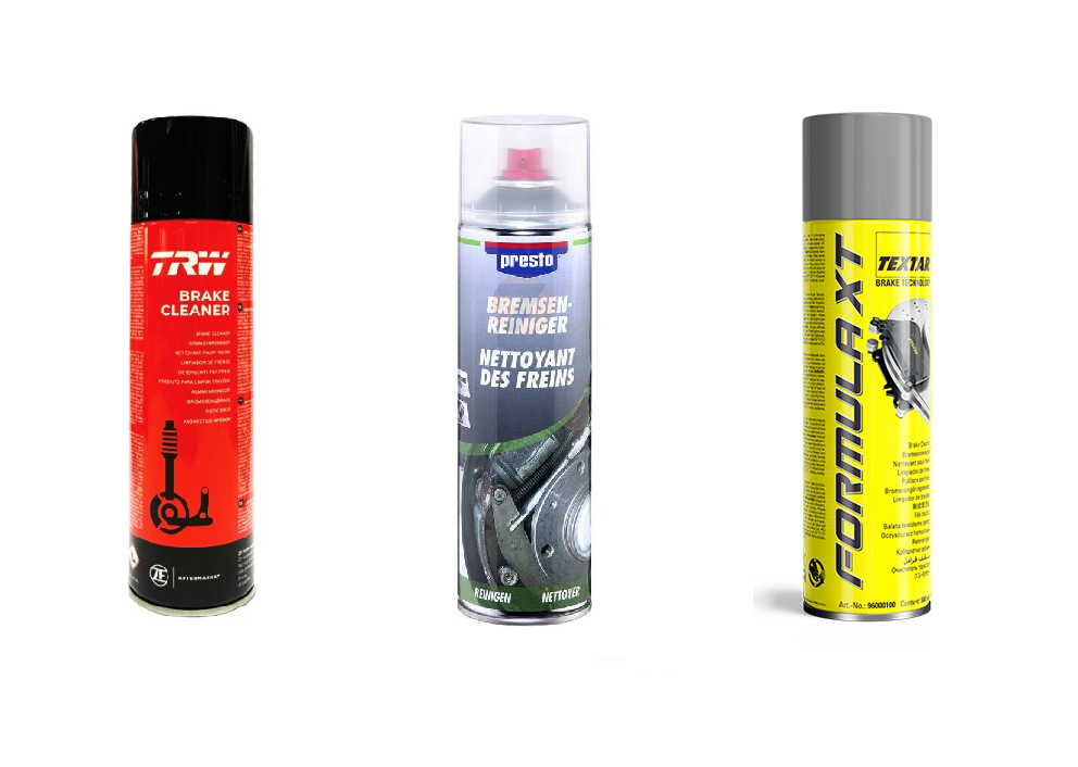Препарати за почистване на спирачна система