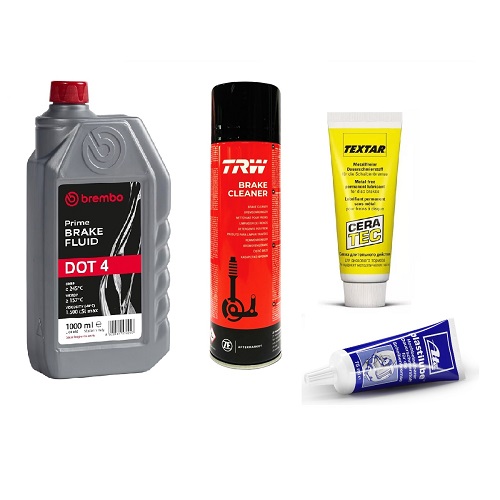 Спирачна течност греси и почистване